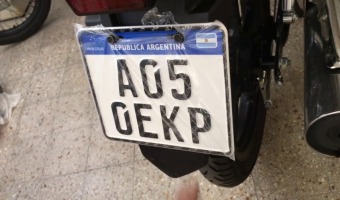PATENTES PARA MOTOS